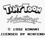 Startup Screen, Konami Logo & Title Screen