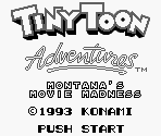 Startup Screen, Konami Logo & Title Screen