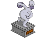 Homerclese Statue