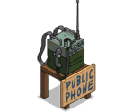 Desert Public Phone