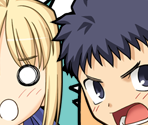 Saber and Childrens' Speech Bubbles