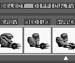 Difficulty Select Screen