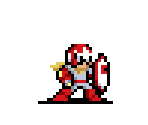 Proto Man (Vampire Survivors-Style)