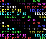 Select Game Screen