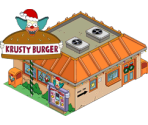 Christmas Krusty Burger