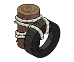 Tire Mooring Post