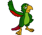 Wisecracking Parrot