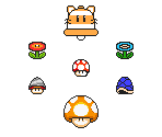 Power-Ups (SMB3 SMM2 + SMAS SMB3 Variants)