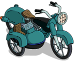 Motorcycle with Sidecar