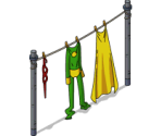 Hero Clothesline