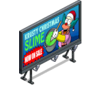 Krusty Christmas Slime Billboard