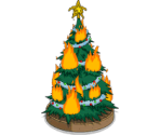 Flaming Christmas Tree