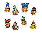 Bowser Jr. & Koopalings