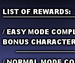 Rewards Table