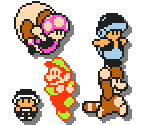 Mario, Luigi, Toad and Toadette (SMB3 SMM2-Style, Expanded)