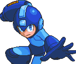 Megaman (MM11 Cover Art Pose, MM7-Style)