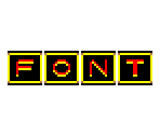 S-Monitor Font (Sonic 1/CD, Expanded)