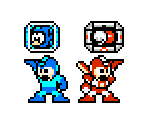 Megaman 7 Items (NES-Style)