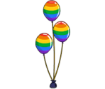 Rainbow Balloons