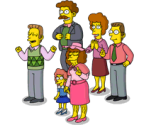 Crowd of Flanders Family Members