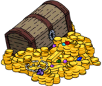 Treasure Chest (Burns Dragon's Pile of Treasure)