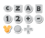 Buttons & Gold Icons