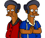 Pin Pal Apu (Red & Blue)