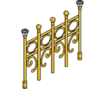 Solid Gold Fence