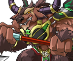 #124 (Forest King, Minotaur)