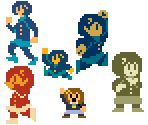 Yui Hirasawa (Super Mario Bros. NES-Style)