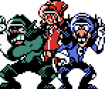 Rouge, Ondore, & Hierre (Pokémon G/S/C-Style)