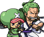 #3034 - Zorojuro & Chopperemon - Straw Hats Undercover