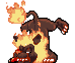 kirby fire lion