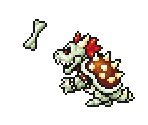 Dry Bowser (Super Mario Bros. SNES-Style)