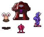 Enemies (EarthBound-Style)