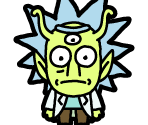 Alien Rick (2 Arms)