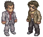 Kazuma Kiryu & Goro Majima