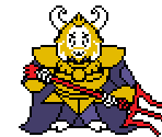 Custom Sans Battle Sprite By Drunkpotato - Sans Battle Sprite Grid