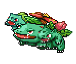 Bulbasaur, Ivysaur & Venusaur