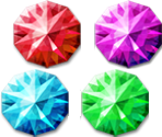 Crystal Shards and Gems