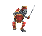 Red Skeleton Knight