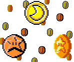 Star Coins & Moon Coins (Super Mario Maker-Style)