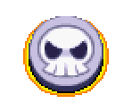 Skull Tap Button