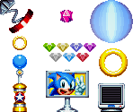 PC / Computer - Sonic Mania - HUD - The Spriters Resource