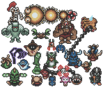 Enemies (GBA Palette)