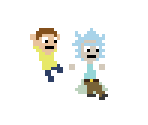 Rick & Morty (Super Mario Maker-Style)