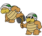 Sledge Bros. (Paper Mario: Color Splash-Style)