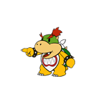 Bowser Jr. (Paper Mario-Style)