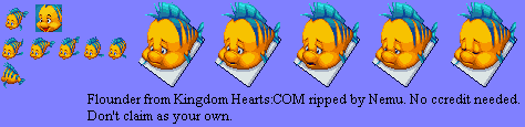 Kingdom Hearts: Chain of Memories - Flounder