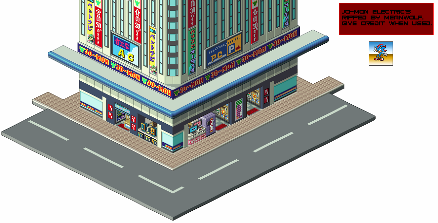 Mega Man Battle Network 4 - Jo Mon's Electronic Shop